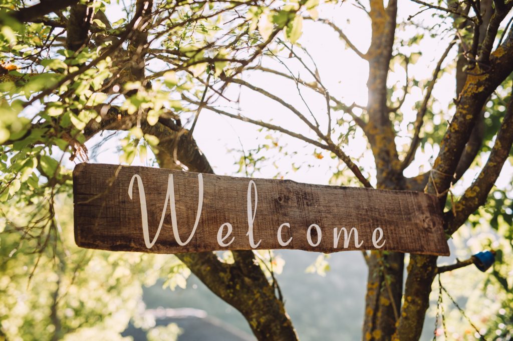 welcom table
