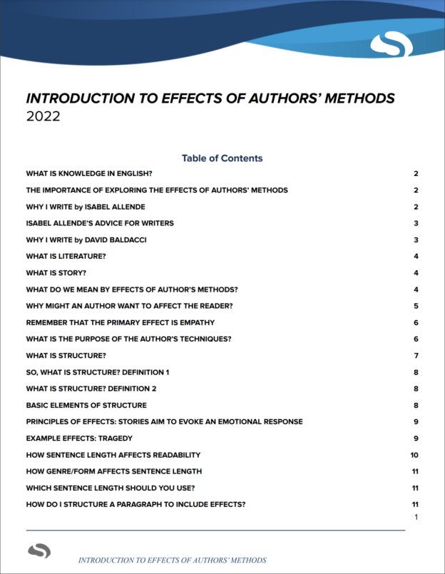 Effects of Authors’ Methods